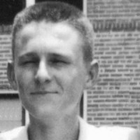 Roland Bland Old photo of a young man with a crew cut